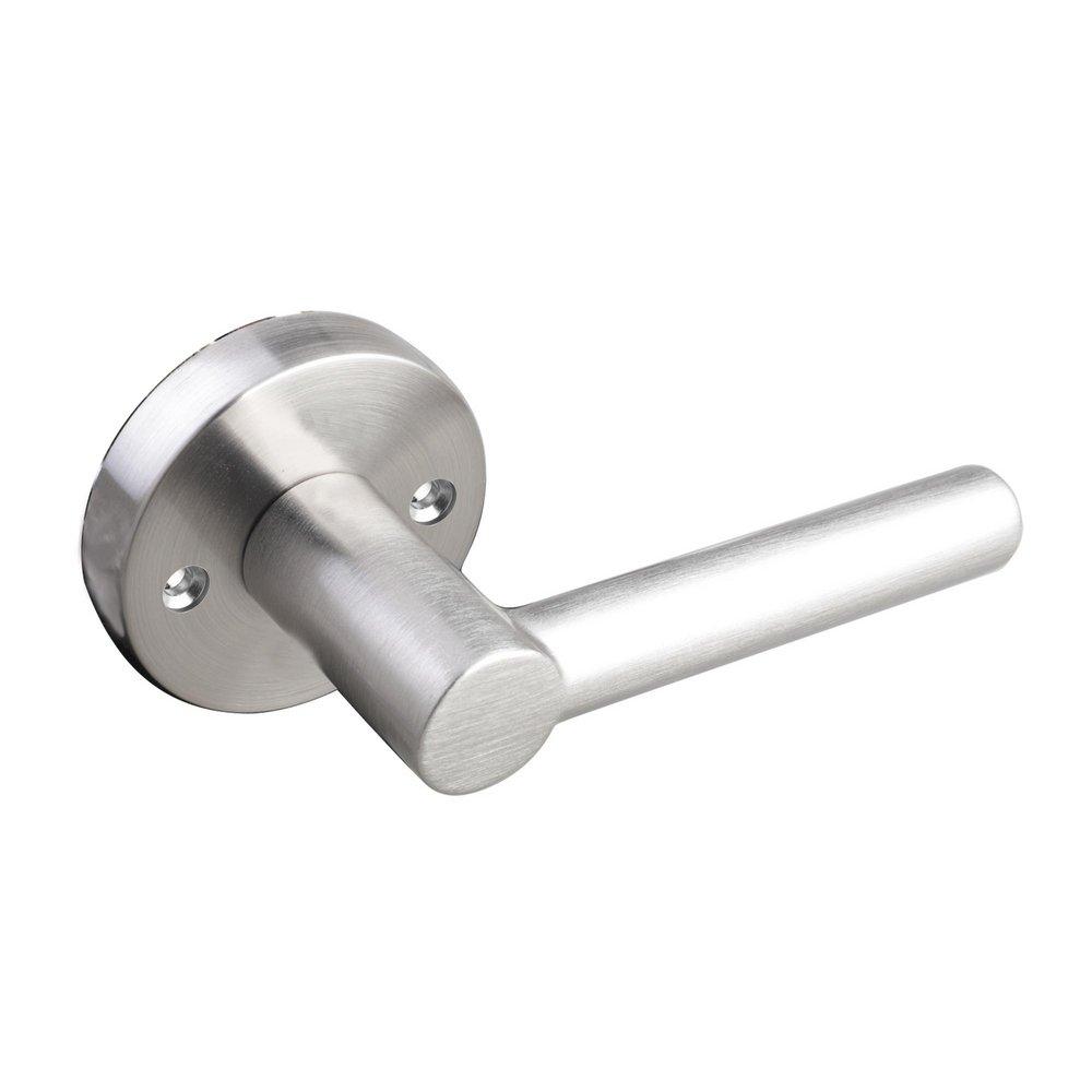 Satin Nickel Premier Round Rod Lever Dummy Door Lock 