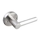 Satin Nickel Premier Round Rod Lever Dummy Door Lock 