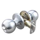Satin Chrome Ball Knob Privacy Door Lock 