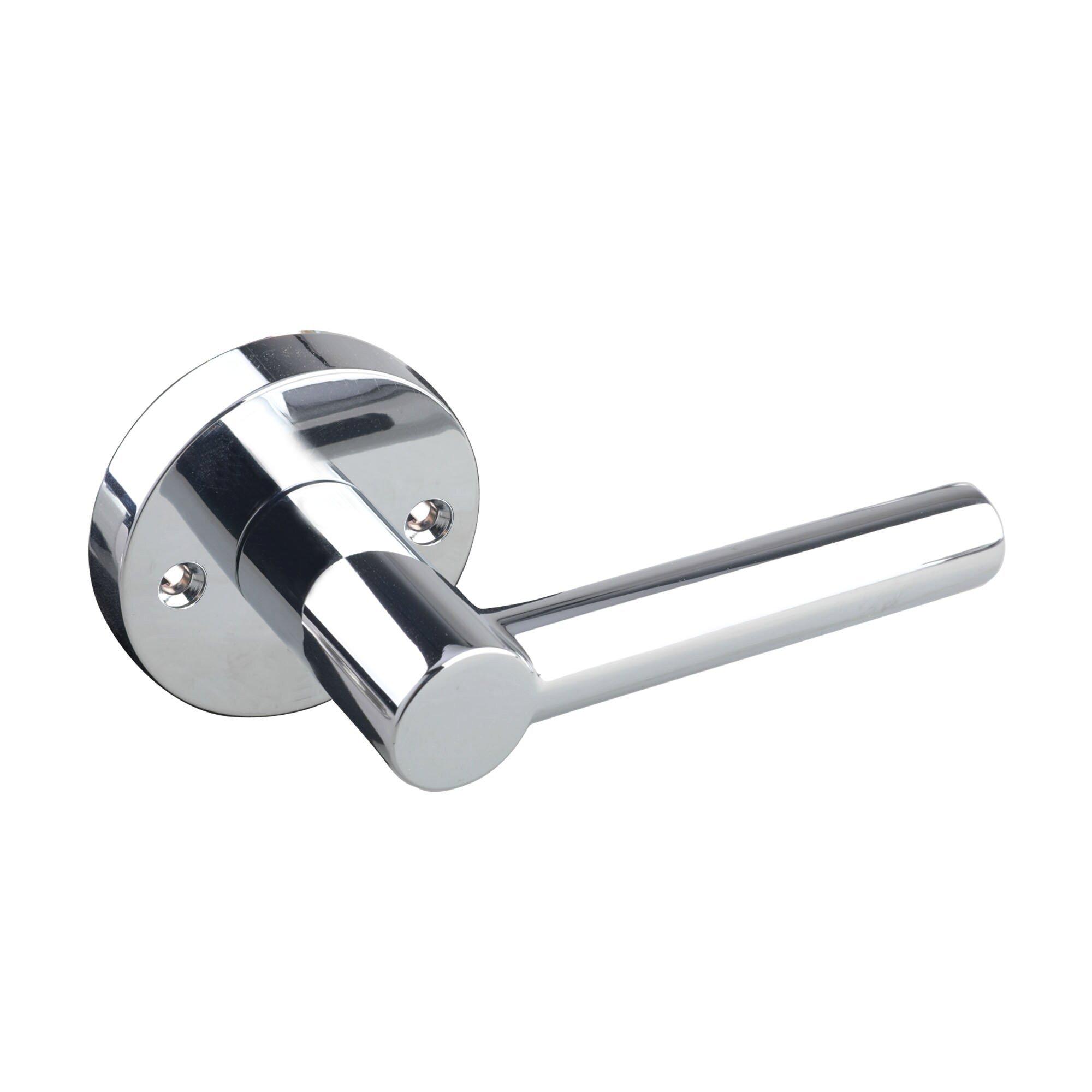 Westcraft Polished Chrome Premier Round Rod Lever Dummy Door Lock 