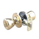 Westcraft Polished Brass Tulip Knob Privacy Door Lock 