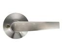 Satin Nickel Straight Lever Dummy Door Lock 