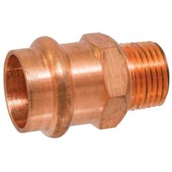 2 x 1-1/2 in. Copper Press Male Adapter