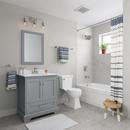 Miseno White Bathroom Exhaust Fan in White 