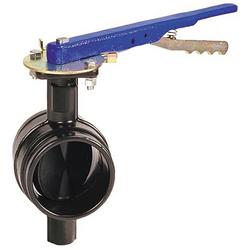2-1/2 in. Ductile Iron Grooved Lever Handle Butterfly Valve