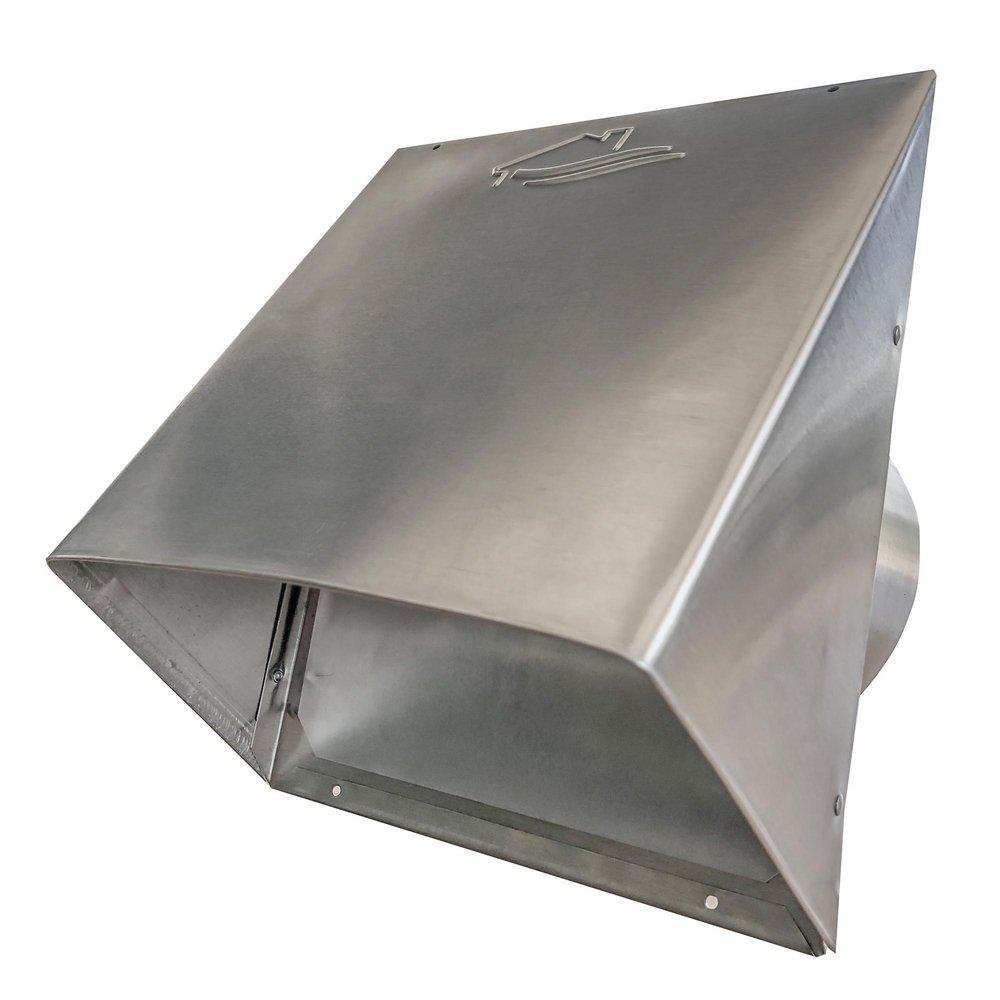 Builder's Best Mill 6 in. Dryer Vent Hood Aluminum 