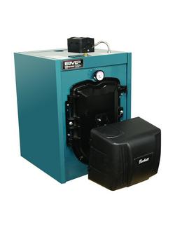 87% - 140 MBH - Oil Fired - Cast Iron Water Boiler - Beckett&reg; Burner - w/ Grundfos&reg; Circulator