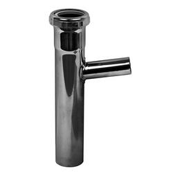 1-1/2 x 8 in. Brass Hose and Clamp Slip Joint Tailpiece