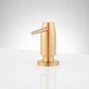 Soap or Lotion Dispenser in Brushed Gold