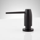 Signature Hardware Matte Black Soap or Lotion Dispenser 