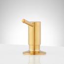 Soap or Lotion Dispenser in Brushed Gold
