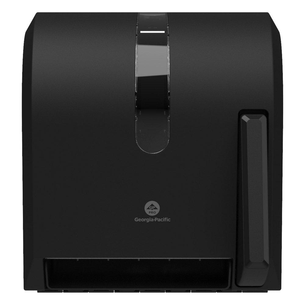 Georgia-Pacific Smoke Universal Push-Paddle Paper Towel Dispenser 