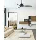 Fanimation Black 48 in. 3-Blade Indoor/Outdoor Ceiling Fan 