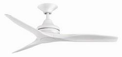 48 in. 3-Blade Outdoor Ceiling Fan in White Washed