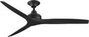 60 in. 3-Blade Indoor or Outdoor Ceiling Fan in Black
