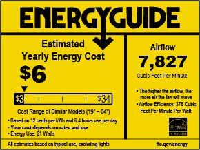 CCN BLAC 72 I/O CEIL FAN 3 BLD BLAC 