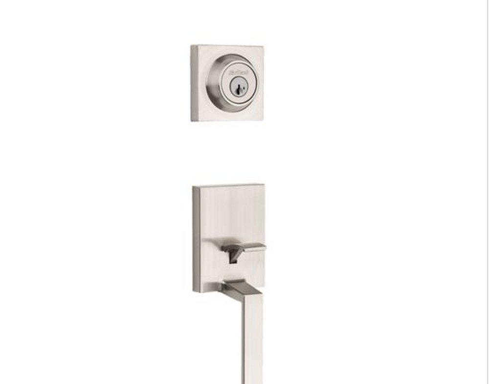 AMADOR SINGLE CYLINDER SECTIONAL KEYED ENTRY HANDLESET WITH SMARTKEY, EXTERIOR ONLY 