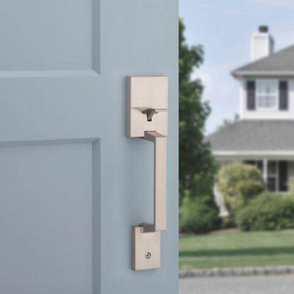 AMADOR SINGLE CYLINDER SECTIONAL KEYED ENTRY HANDLESET WITH SMARTKEY, EXTERIOR ONLY 