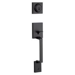 Grip Deadbolt Cylinder in Matte Black