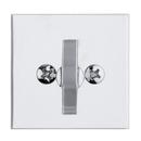 Baldwin Polished Chrome Square SmartKey® Single Cylinder Keyway Deadbolt 