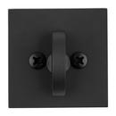 Baldwin Satin Black Square SmartKey&reg; Single Cylinder Keyway Deadbolt 