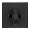 Baldwin Satin Black Square SmartKey&reg; Single Cylinder Keyway Deadbolt 