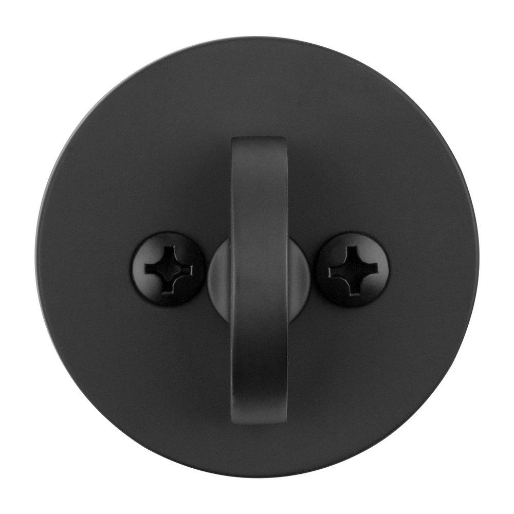 Baldwin Satin Black Round SmartKey® Single Cylinder Keyway Deadbolt 