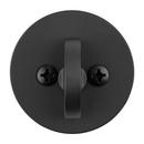 Baldwin Satin Black Round SmartKey® Single Cylinder Keyway Deadbolt 