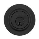 Baldwin Satin Black Round SmartKey® Single Cylinder Keyway Deadbolt 