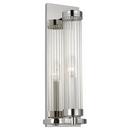 Visual Comfort & Co. Studio Polished Nickel 60W 1-Light 16 in. Wall Sconce 