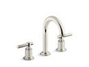 Kallista Polished Nickel Two Handle Widespread Bathroom Sink Faucet 