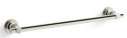 18 in. Shower Door Towel Bar in Polished Nickel