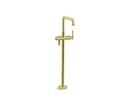 Kallista Unlacquered Brass Single Handle Lever Floor Mount Filler 