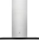 35-3/4 x 8 in. 412 cfm Ducted/Recirculating Chimney Hood & Vent in Stainless Steel