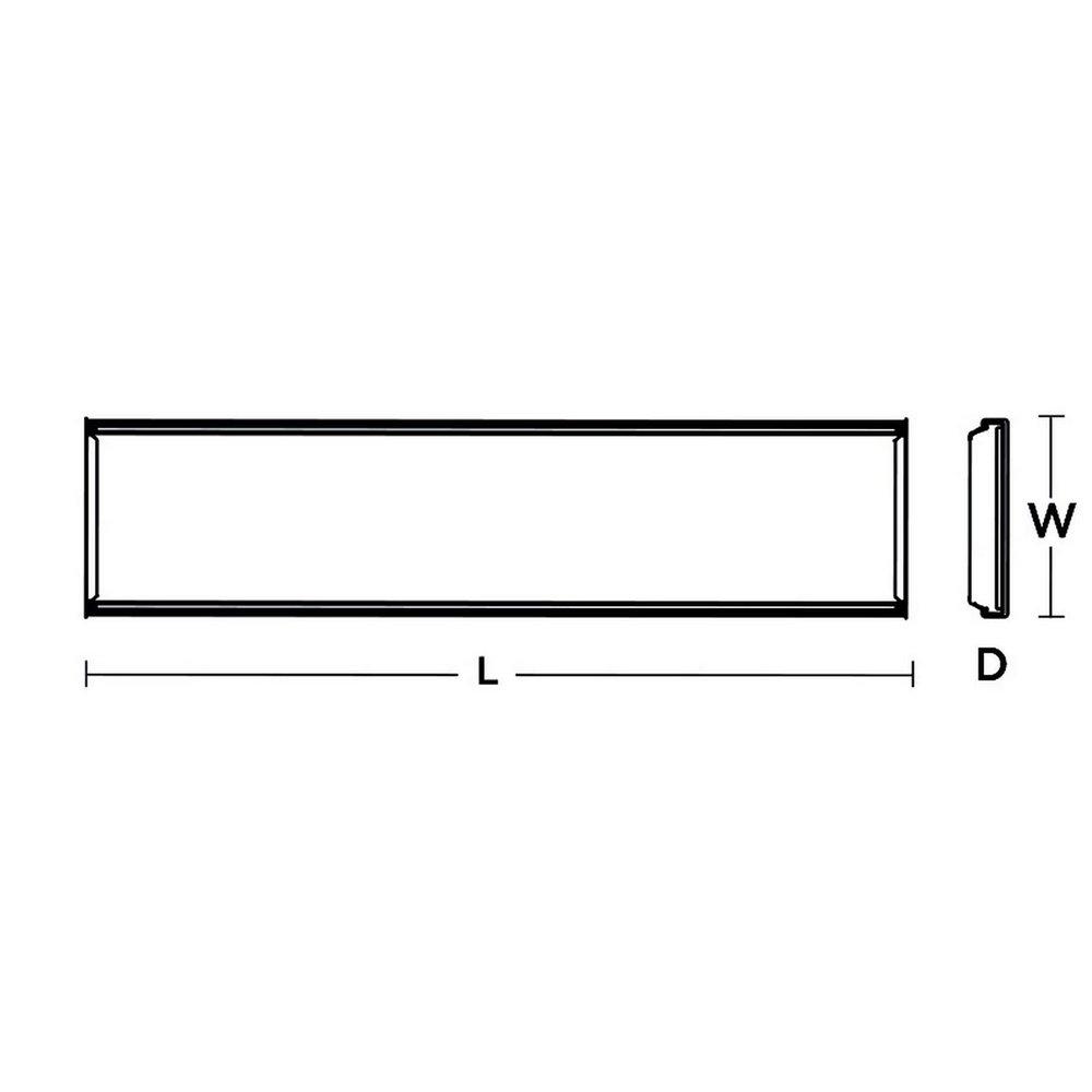 4 ft. LED Linear Wrap Fixture 