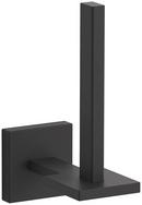 KOHLER Matte Black Vertical and Wall Toilet Tissue Holder 