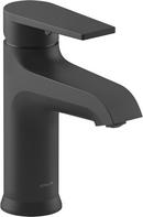 KOHLER Matte Black Single Handle Monoblock Bathroom Sink Faucet 