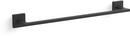 18 in. Towel Bar in Matte Black