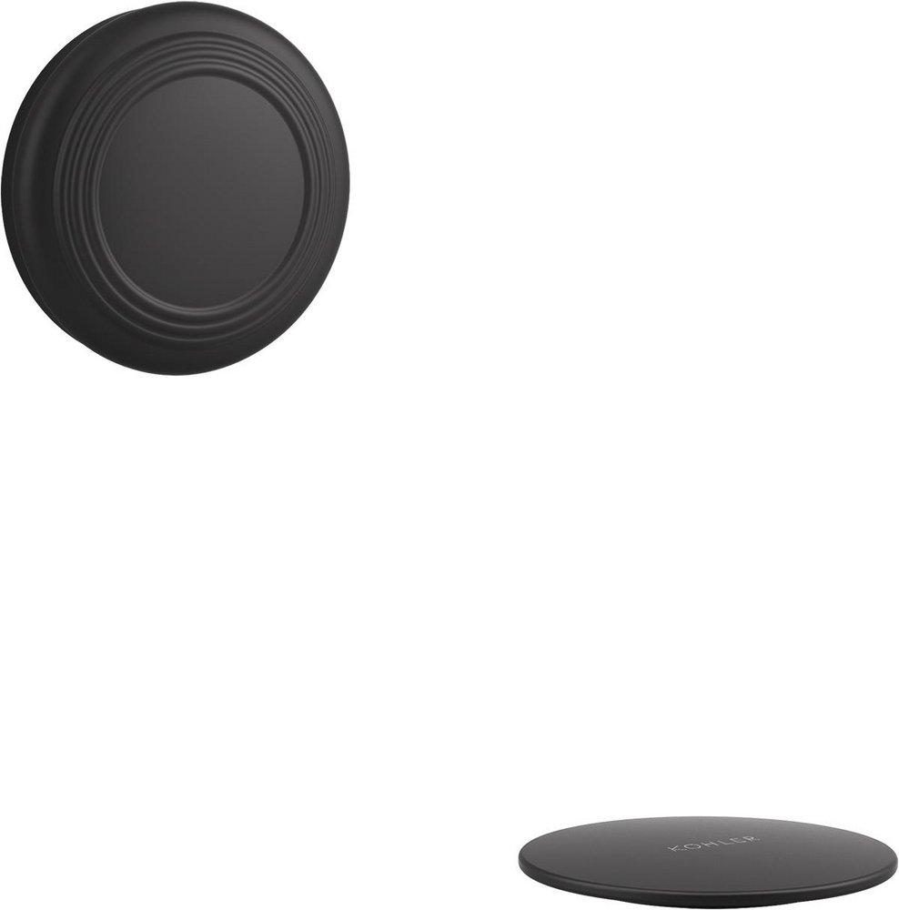 KOHLER Matte Black Metal Drain Trim 