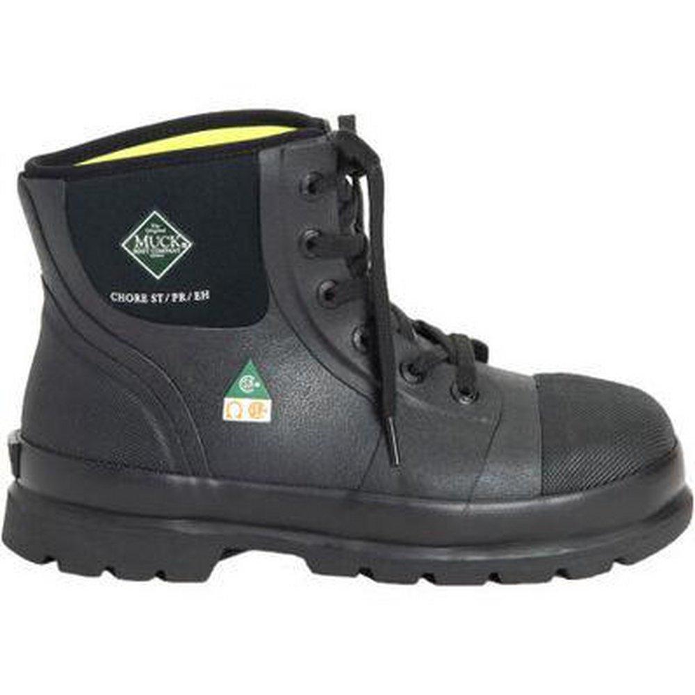 Muck Black Rubber Boot in Black 
