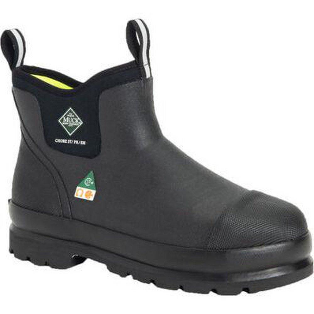 Muck Black Rubber Boot in Black 