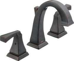 Two Handle Widespread Bathroom Sink Faucet in Venetian Bronze
