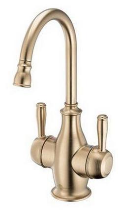Brushed Bronze Hot and Cold Water Dispenser
