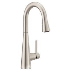 Single Handle Pull Down Bar Faucet in Spot Resist&trade; Stainless