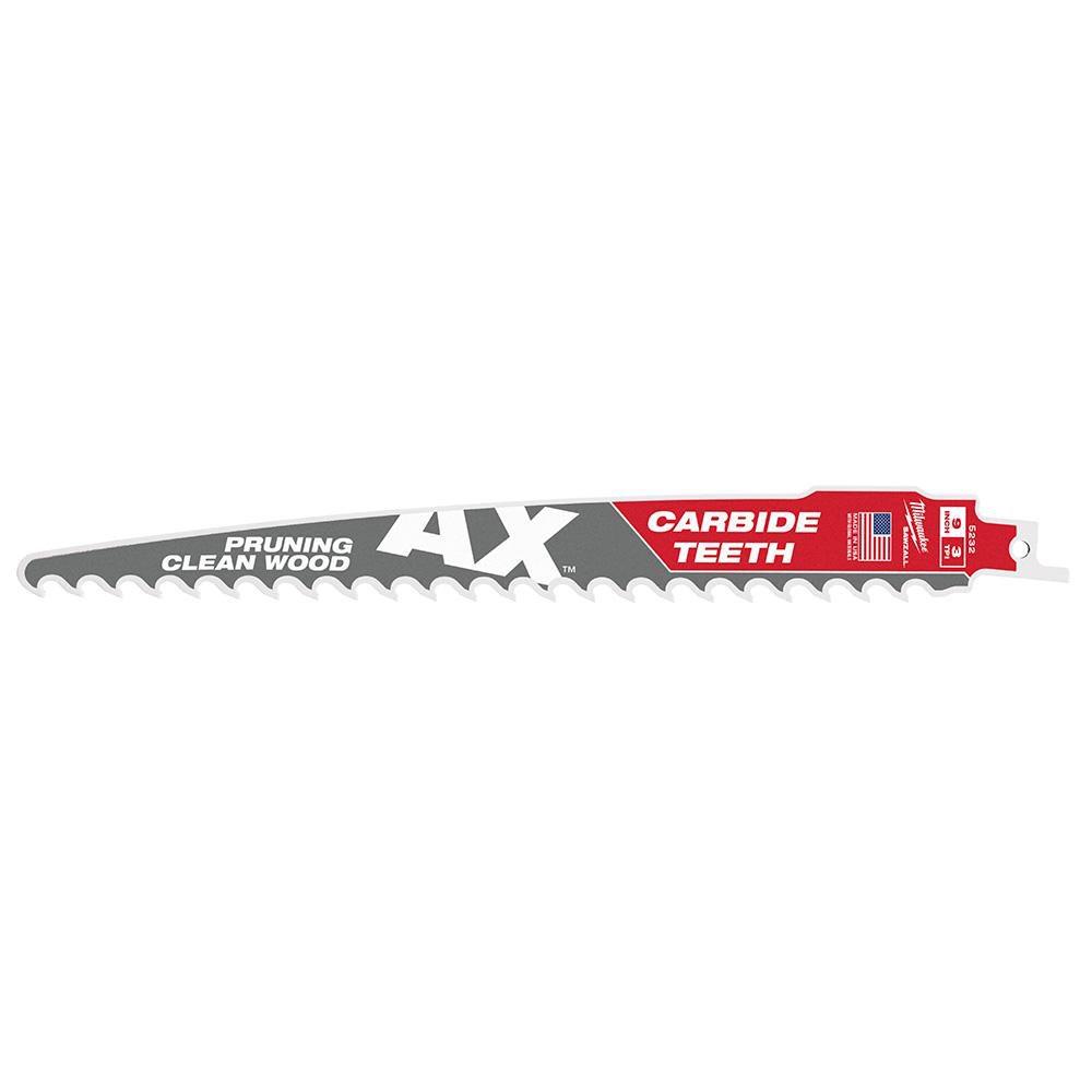 Milwaukee&reg; Red 9 in. Reciprocating Saw (Pack of 1) 