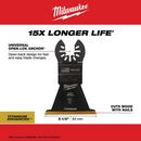 Milwaukee&reg; Black 1-5/8 in. Reciprocating Saw Blade (Pack of 3) 