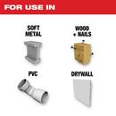 Milwaukee&reg; Black 1-5/8 in. Reciprocating Saw Blade (Pack of 3) 