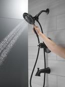 Delta Faucet Matte Black Two Handle Multi Function Bathtub & Shower Faucet (Trim Only) 
