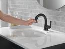 Delta Faucet Matte Black Single Handle Monoblock Bathroom Sink Faucet 