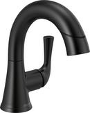 Delta Faucet Matte Black Single Handle Monoblock Bathroom Sink Faucet 
